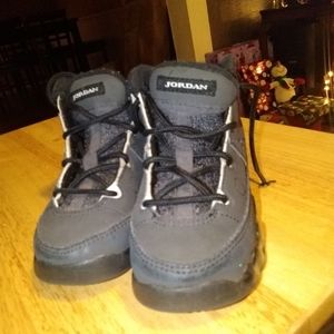 Toddler Jordans 9 Retro Anthracite